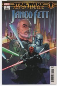 STAR WARS: AGE OF REPUBLIC - JANGO FETT #1 – LEINIL FRANCIS YU VILLAINS VARIANT - 2019