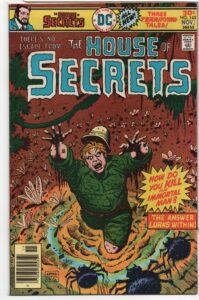 HOUSE OF SECRETS #142 – 1st PRINT – ERNIE CHAN COVER – WHO GOES THERE - 1976