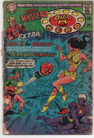 HOUSE OF MYSTERY #169 – 12 CENT COVER – 1ST APPEARANCES – JIM MOONEY COVER - 1967