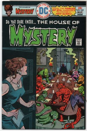 HOUSE OF MYSTERY #239 – 25 CENT COVER – LEN WIEN – MICHAEL W. KALUTA COVER - 1976