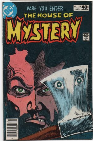HOUSE OF MYSTERY #276 – REFLECTION COVER – MICHAEL KALUTA COVER - 1980