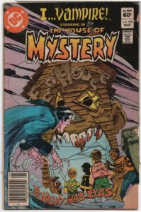 HOUSE OF MYSTERY #304 – NEWSSTAND VARIANT – MICHAEL KALUTA COVER - 1982