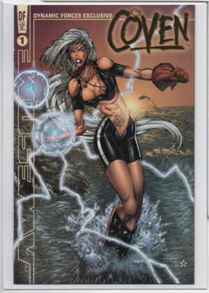 COVEN #1 – DF GOLD FOIL EDITION – NUMBERED COA – IAN CHURCHILL COVER - 1999