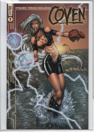 COVEN #1 – DF GOLD FOIL EDITION – NUMBERED COA – IAN CHURCHILL COVER - 1999