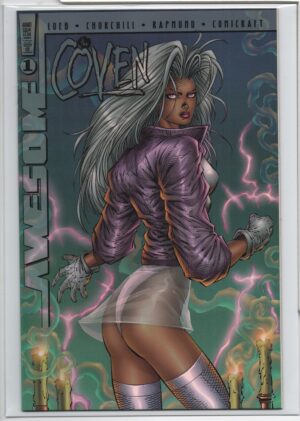 COVEN #1 – DF CHROME EDITION – NUMBERED COA – ROB LIEFELD KEY ISSUE - 1997
