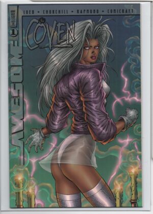 COVEN #1 – DF CHROME EDITION – NUMBERED COA – ROB LIEFELD KEY ISSUE - 1997