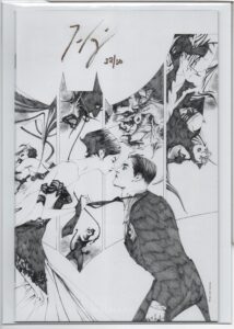 BATMAN #50 – SIGNED TOM KIN – JAE LEE PURE PENCIL SKETCH VARIANT – NUMBERED COA - 2018