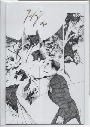 BATMAN #50 – SIGNED TOM KIN – JAE LEE PURE PENCIL SKETCH VARIANT – NUMBERED COA - 2018