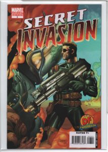 SECRET INVASION #3 – W/COA – DYNAMIC FORCES EXCLUSIVE VARIANT – MEL RUBI COVER - 2008