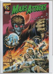 MARS ATTACKS #1/2 – WIZARD COA – GUIDE TO COMICS #66 – 1ST APPEARANCES - 1996