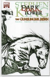 DARK TOWER: THE GUNSLINGER BORN #4 – JAE LEE INCENTIVE SKETCH VARIANT – 2007