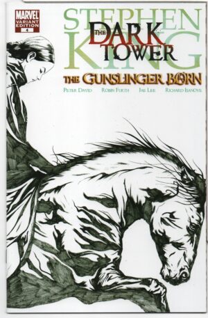 DARK TOWER: THE GUNSLINGER BORN #4 – JAE LEE INCENTIVE SKETCH VARIANT – 2007