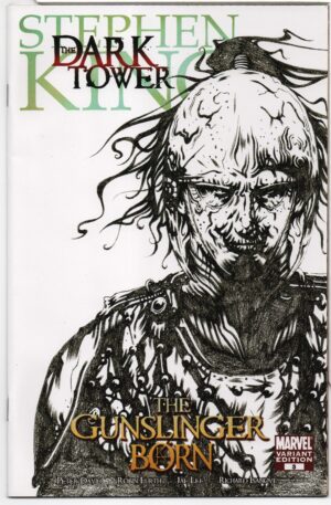DARK TOWER: THE GUNSLINGER BORN #3 – JAE LEE INCENTIVE SKETCH VARIANT – 1ST APP - 2007
