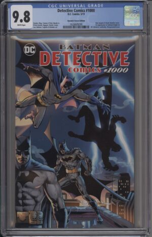 DETECTIVE COMICS #1000 – CGC 9.8 NM/M – DF EXCLUSIVE WRAPAROUND COVER - 2019