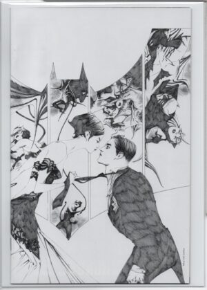 BATMAN #50 – DFE – JAE LEE - PURE PENCIL SKETCH VARIANT – VIRGIN COVER - COA - 2018