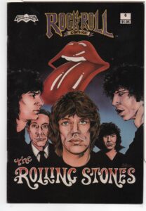 ROCK N ROLL COMICS #6 – ROLLING STONES – SATISFACTION – SCOTT JACKSON COVER - 1989
