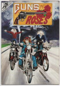 ROCK FANTASY #6 – GUNS ‘N ROSES – HEART OF DARKNESS – MIKE BARREIRO COVER - 1990
