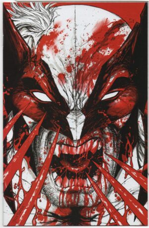 WOLVERINE: BLACK, WHITE & BLOOD #1 – COMICS ILLUMINATI VIRGIN VARIANT – TYLER KIRKHAM COVER - 2021