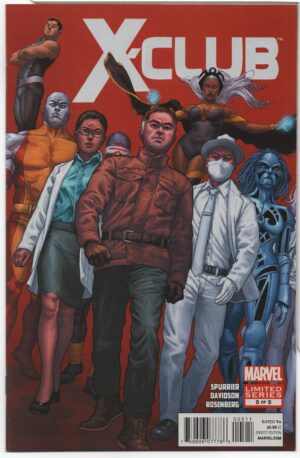 X-CLUB #5 – FINAL ISSUE – WE DO SCIENCE – RODIN ESQUEJO COVER - 2012