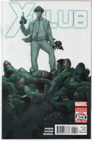 X-CLUB #4 – X-MEN SCIENTIST TEAM – WE DO SCIENCE – RODIN ESQUEJO COVER - 2012
