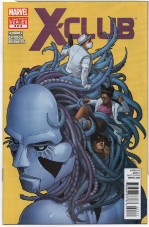 X-CLUB #3 – X-MEN SCIENTIST TEAM – WE DO SCIENCE – RODIN ESQUEJO COVER - 2012