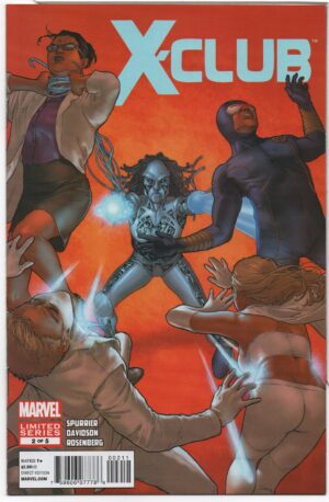 X-CLUB #2 – X-MEN SCIENTIST TEAM – WE DO SCIENCE – RODIN ESQUEJO COVER - 2012