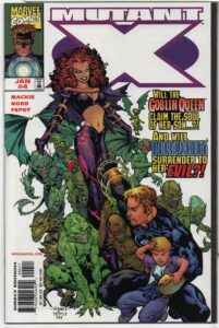 MUTANT X #4 – SECRETS AND LIES – HOWARD MACKIE - TOM RANEY COVER – DIRECT - 1998