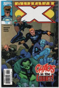 MUTANT X #6 – TRIAL OF THE BRUTE – DAREDEVIL - CARY NORD COVER – DIRECT - 1999