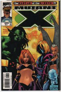 MUTANT X #7 – SEASON OF THE WITCH – HOWARD MACKIE - CARY NORD COVER – DIRECT - 1999
