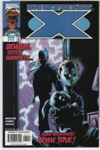 MUTANT X #11 – A CHILD SHALL LEAD THEM – HOWARD MACKIE - CARY NORD COVER – DIRECT - 1999