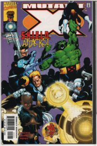 MUTANT X #15 – RIPPLE EFFECT – HOWARD MACKIE – CARY NORD COVER – DIRECT - 1999