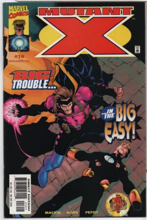 MUTANT X #16 – GOD AND MAN – 1ST APPEARANCES – CARY NORD COVER – DIRECT - 2000