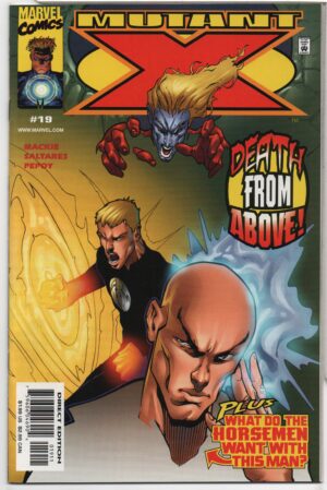 MUTANT X #19 – 1ST PESTILENCE – THE COMING – ADAM POLLINA COVER – DIRECT - 2000