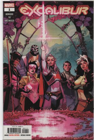 EXCALIBUR #1 – KEY ISSUE – CAPTAIN BRITAIN APPEARANCE – MAHMUD ASRAR COVER - 2019