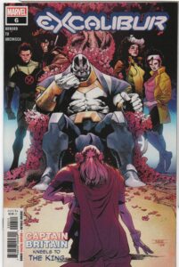 EXCALIBUR #6 – CAPTAIN BRITAIN AND ROGUE APP – 1ST PRINT - MAHMUD ASRAR COVER – 2020