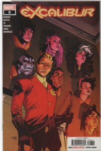 EXCALIBUR #8 – CAPTAIN BRITAIN AND ROGUE APP – 1ST PRINT - MAHMUD ASRAR COVER – 2020