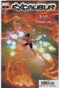 EXCALIBUR #11 – BLOOD OF THE CHANGELING – ROGUE APP - MAHMUD ASRAR COVER – 2020
