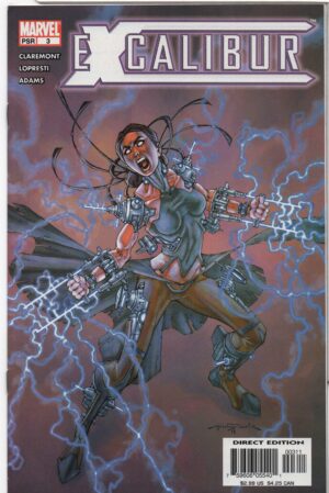 EXCALIBUR #3 – 1ST APPEARANCES – 1ST PRINT - CHRIS CLAREMONT – ANDY PARK COVER - 2004
