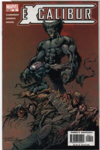 EXCALIBUR #9 – 1ST PRINT – 1ST APPEARANCE - CHRIS CLAREMONT – AARON LOPRESTI COVER - 2005