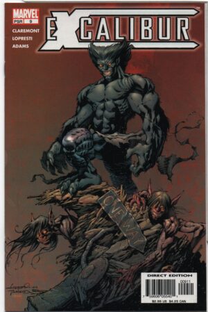 EXCALIBUR #9 – 1ST PRINT – 1ST APPEARANCE - CHRIS CLAREMONT – AARON LOPRESTI COVER - 2005