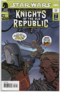 STAR WARS: KNIGHTS OF THE OLD REPUBLIC #18 – CONCLUSION – COLIN WILSON COVER - 2007
