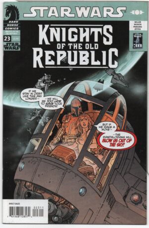 STAR WARS: KNIGHTS OF THE OLD REPUBLIC #23 – 1ST APPEARANCES - KNIGHTS OF SUFFERING – COLIN WILSON COVER - 2007