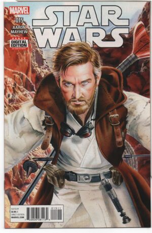 STAR WARS #15 – 1ST TC-70 – JOURNAL OF OLD BEN KENOBI – MIKE MAYHEW COVER - 2016