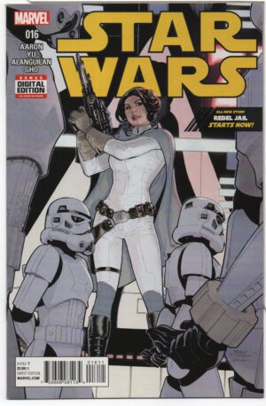 STAR WARS #16 – REBEL JAIL – FEATURING SANA STARROS – TERRY DODSON COVER - 2016