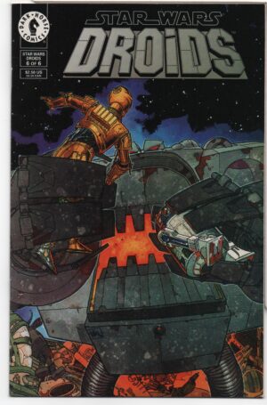 STAR WARS: DROIDS #6 – 1ST ZED – DAN THORSLAND - KILIAN PLUNKETT – DARK HORSE - 1994