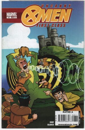 UNCANNY X-MEN: FIRST CLASS #8 – CURSE OF CRAELIACH – CAMERON STEWART COVER - 2010