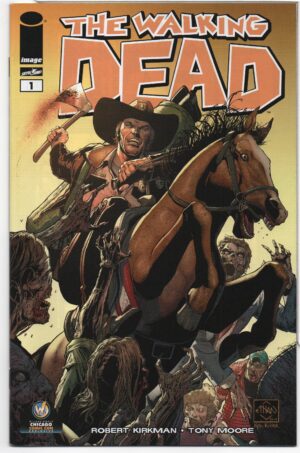 WALKING DEAD #1 – KEY ISSUE – WIZARD WORLD CHICAGO COMIC CON EXCLUSIVE - 2015