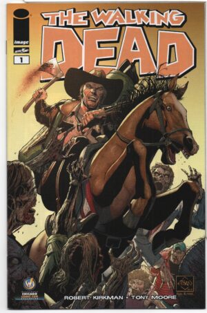 WALKING DEAD #1 – KEY ISSUE – WIZARD WORLD CHICAGO COMIC CON EXCLUSIVE - 2015