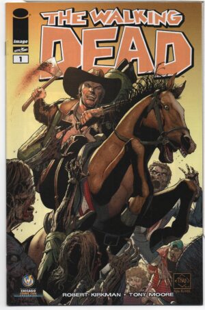 WALKING DEAD #1 – KEY ISSUE – WIZARD WORLD CHICAGO COMIC CON EXCLUSIVE - 2015