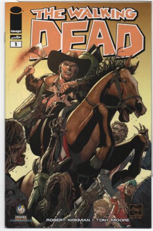 WALKING DEAD #1 – KEY ISSUE – WIZARD WORLD CHICAGO COMIC CON EXCLUSIVE - 2015
